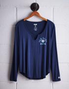 Tailgate Women's Unc Split Neck T-shirt