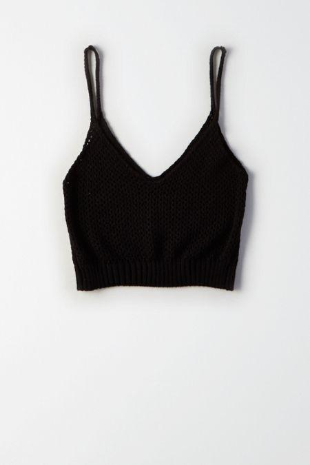 American Eagle Outfitters Don't Ask Why Cropped Sweater