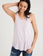 American Eagle Outfitters Ae Soft & Sexy Scoop Neck Tank Top