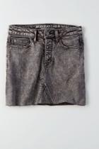 American Eagle Outfitters Ae Vintage Hi-rise Acid Wash Skirt