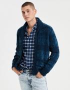 American Eagle Outfitters Ae Shawl Collar Open Stitch Cardigan