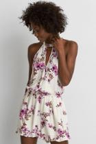 American Eagle Outfitters Ae Hi-neck Wrapped Romper