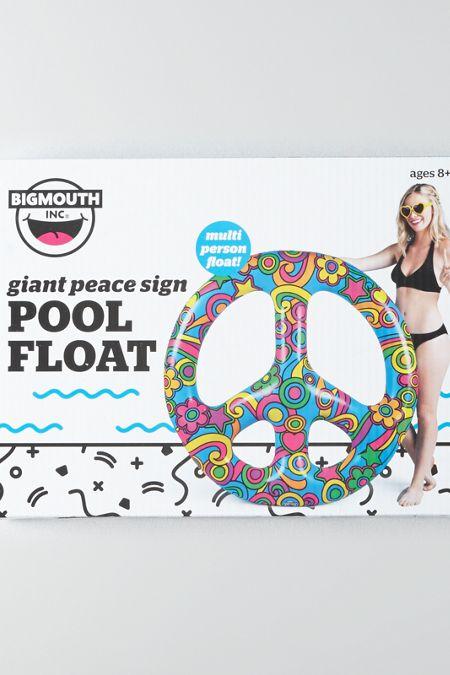 American Eagle Outfitters Bigmouth Peace Sign Pool Float