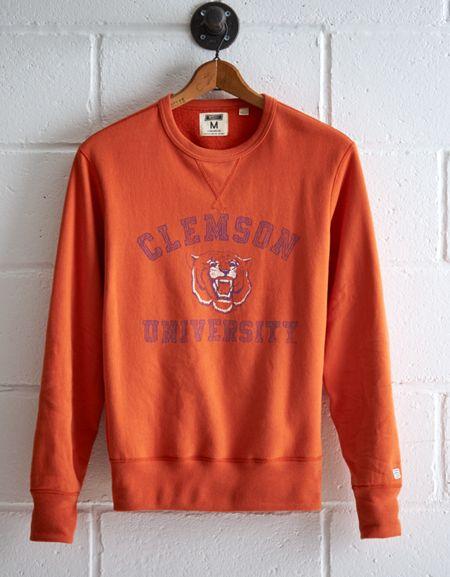 Tailgate Men's Clemson Crew Sweatshirt