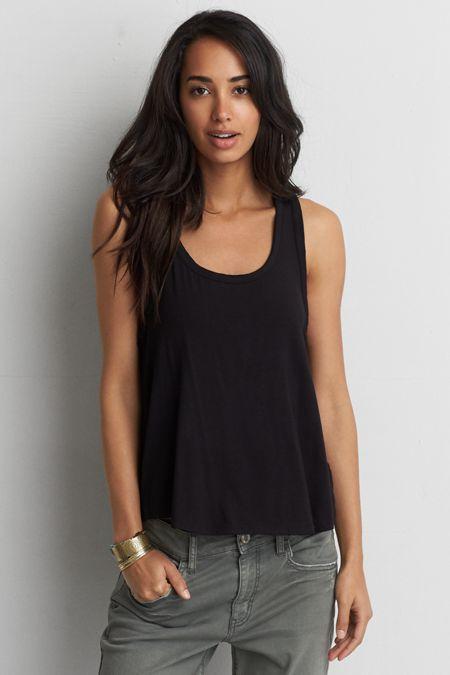 American Eagle Outfitters Ae Soft & Sexy Swing Tank