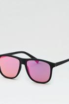 American Eagle Outfitters Ae Rubber Pink Flash Sunglasses