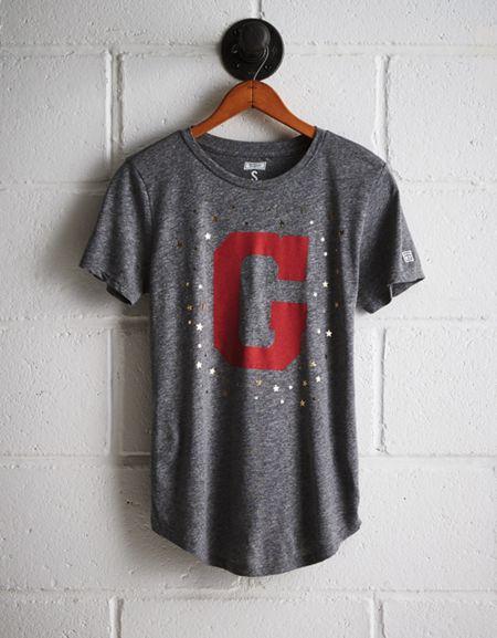 Tailgate Women's Georgia Reflective Star T-shirt