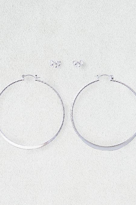 American Eagle Outfitters Ae Hoop & Studs Earrings 2-pack