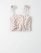 American Eagle Outfitters Ae Tie Strap Crop Top