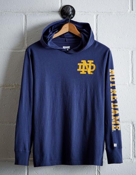 Tailgate Men's Notre Dame Hoodie Tee
