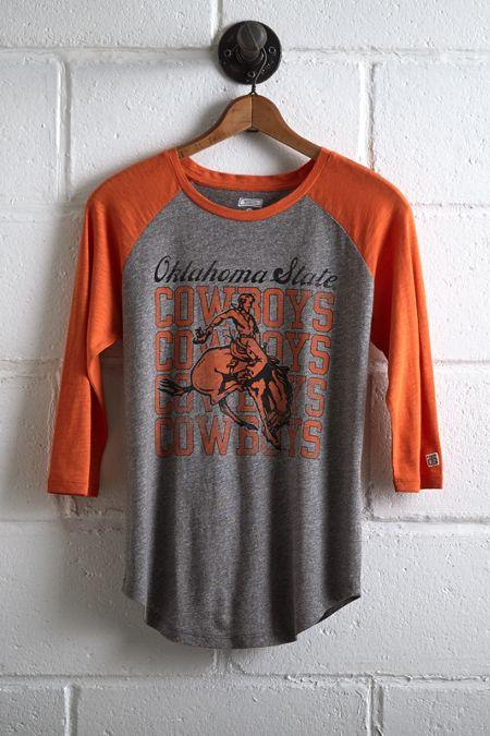 Tailgate Women's Osu Cowboys Raglan