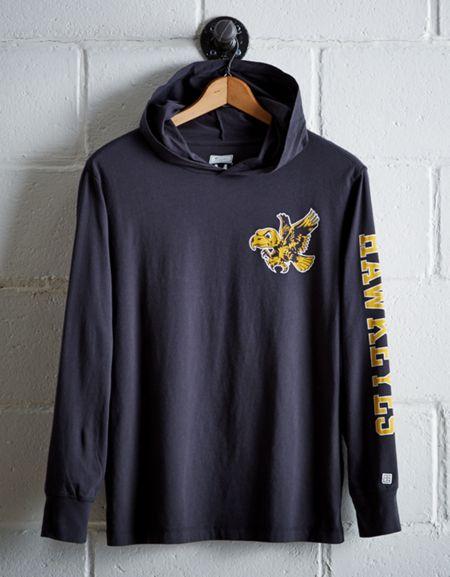 Tailgate Men's Iowa Hawkeyes Hoodie Tee