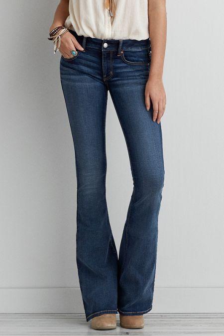 American Eagle Outfitters Boho Artist? Flare Jean