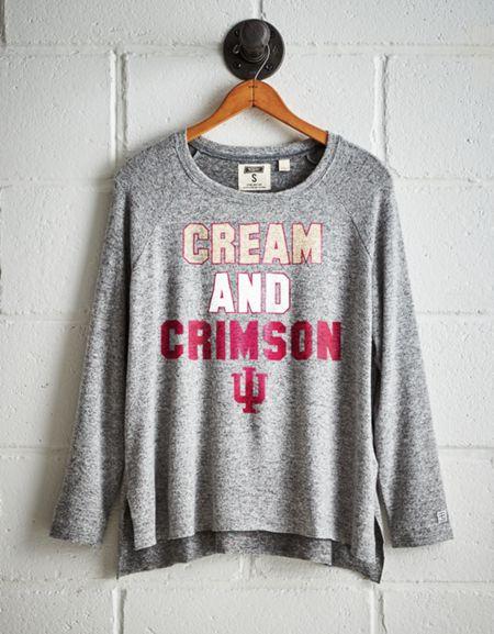 Tailgate Women's Indiana Hoosiers Plush Tee