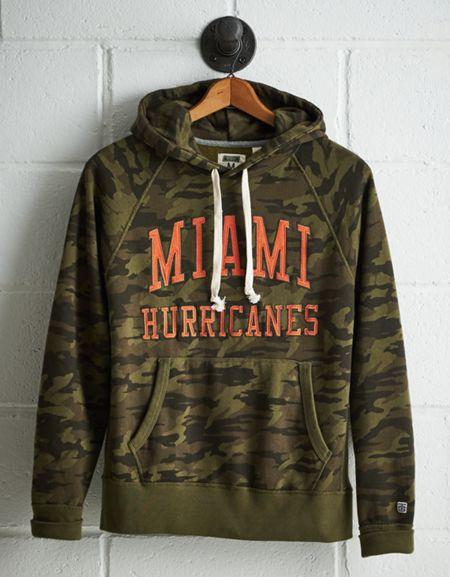 Tailgate Men's Miami Camo Hoodie