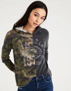 American Eagle Outfitters Ae Split Graphic Hoodie