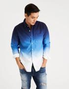 American Eagle Outfitters Ae Washed Breezy Button-down Shirt