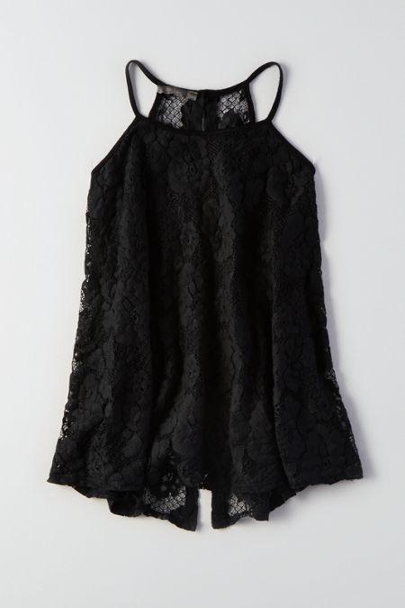 American Eagle Outfitters Don't Ask Why Lace Slip Top