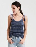 American Eagle Outfitters Ae Cropped Sweater Tank Top