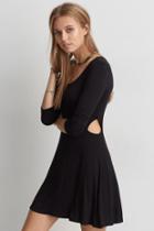American Eagle Outfitters Ae Soft & Sexy Fit & Flare Dress