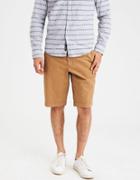 American Eagle Outfitters Ae Ne(x)t Level Longer Length Khaki Short