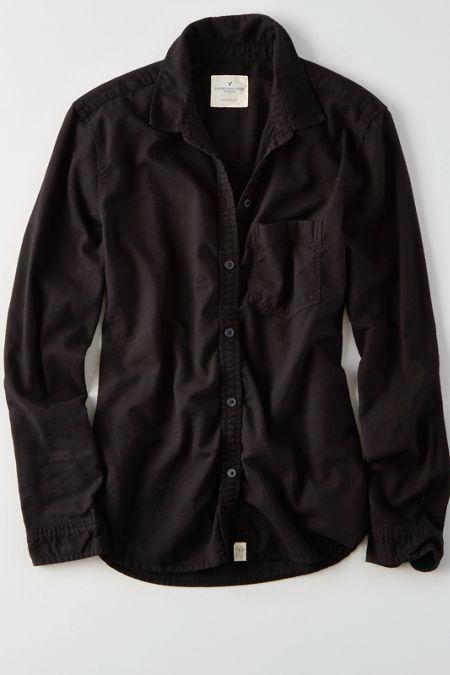 American Eagle Outfitters Ae Button-down Prep Shirt