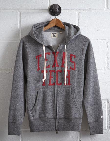 Tailgate Men's Texas Tech Zip Hoodie