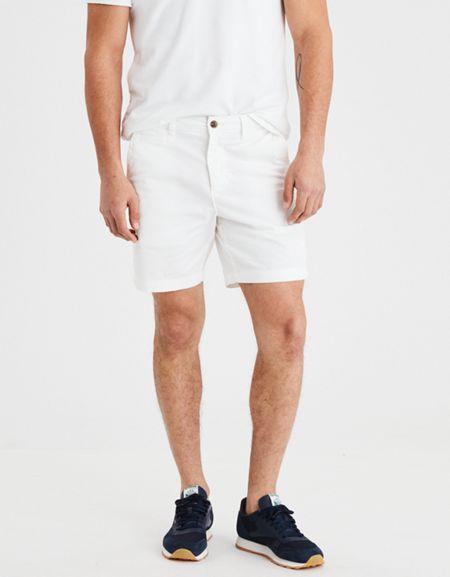 American Eagle Outfitters Ae Ne(x)t Level Slim Flat Front 7 Short