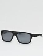 American Eagle Outfitters Active Flex Black And Silver Sunglasses