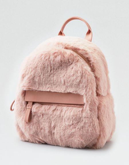 American Eagle Outfitters Ae Faux Fur Mini Backpack