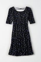 American Eagle Outfitters Ae Strappy Low-back Knit Dress