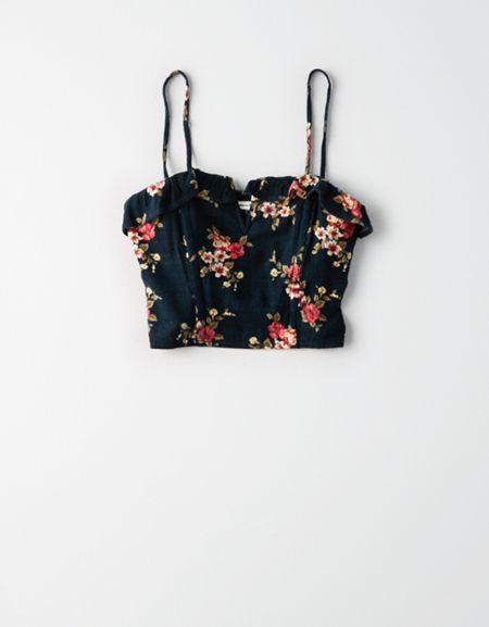 American Eagle Outfitters Ae Structured Corset Tube Top