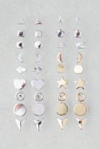 American Eagle Outfitters Ae Mixed Shapes 18-pack Earrings
