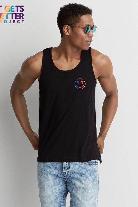 American Eagle Outfitters Ae Pride Graphic Tank