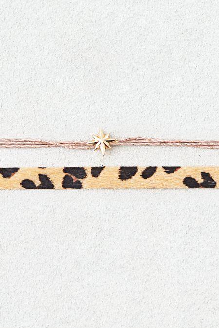 American Eagle Outfitters Ae Starburst Charm Choker Duo