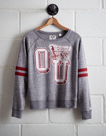 Tailgate Women's Oklahoma Fleece Sweatshirt