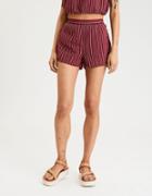 American Eagle Outfitters Ae Side Tie Stripe Short