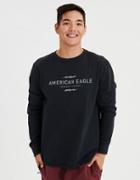 American Eagle Outfitters Ae Long Sleeve Reflective Graphic Tee
