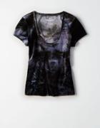 American Eagle Outfitters Ae Velvet Scoop T-shirt