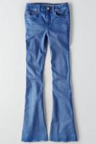 American Eagle Outfitters Ae Denim X Cafe Hi-rise Slim Flare