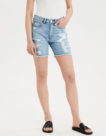 American Eagle Outfitters High-waisted Tomgirl Bermuda Short