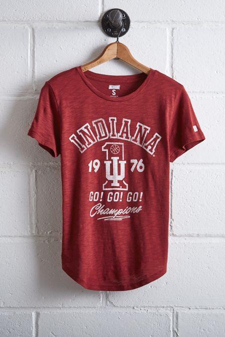 Tailgate Women's Indiana Hoosiers 1976 Champions T-shirt