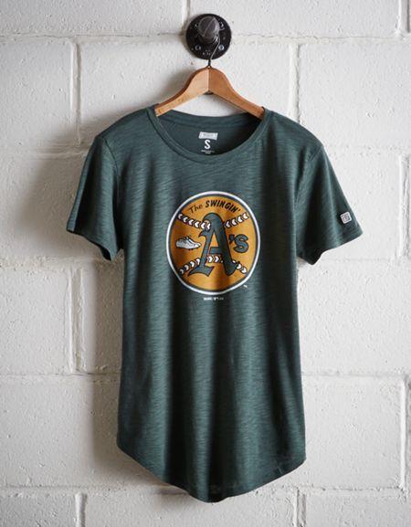 Tailgate Women's Oakland Swingin' A's T-shirt