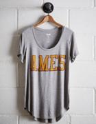 Tailgate Women's Iowa State Ames Scoop Neck Tee