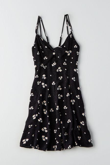 American Eagle Outfitters Ae Twist Fit & Flare Dress
