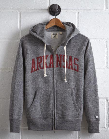 Tailgate Men's Arkansas Zip Hoodie