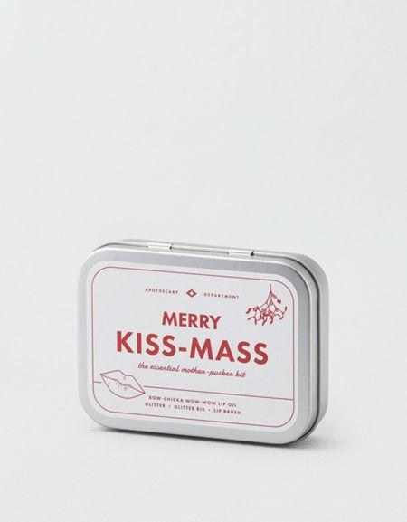 American Eagle Outfitters Men's Society Merry Kiss-mass Kit