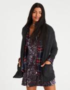 American Eagle Outfitters Ae Slouchy Plaited Knit Cardigan