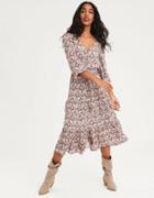 American Eagle Outfitters Ae Tiered Midi Dress
