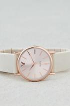 American Eagle Outfitters Ae Rosegold Rubber Watch